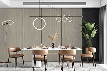 洛阳轻奢风格-餐厅