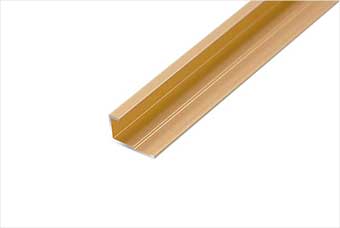 洛阳航空纤维墙咔铝合金边条（钛金氧化）