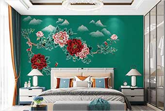 洛阳森佰汇航空纤维墙咔（爱情花语）