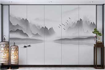 洛阳森佰汇航空纤维（山水画系列）